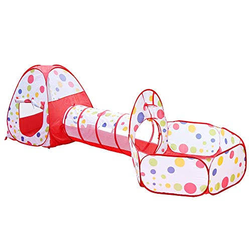 Baby Tunnel Tent 3pcs Set