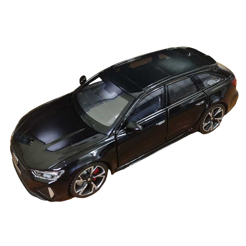 Audi RS6 Diecast Car with Traffic Light view 2