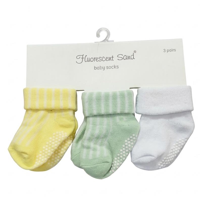 3 Pair Baby Socks (0-12m)