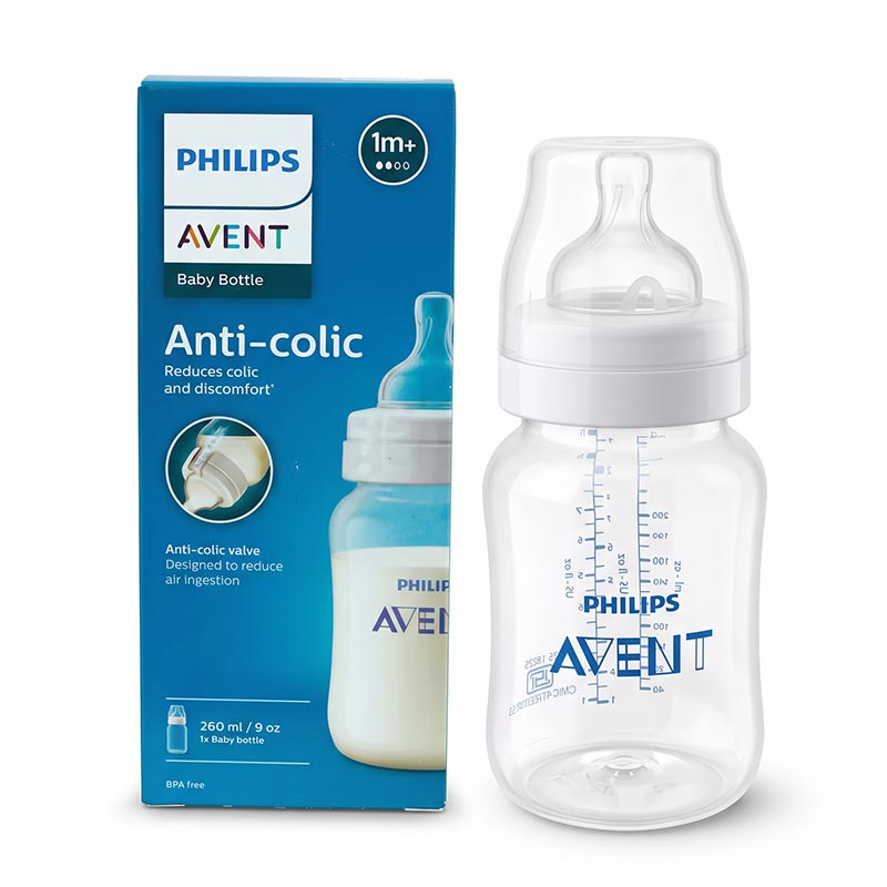 Philips Avent Anti-Colic Feeding Bottle 260ml 1m+