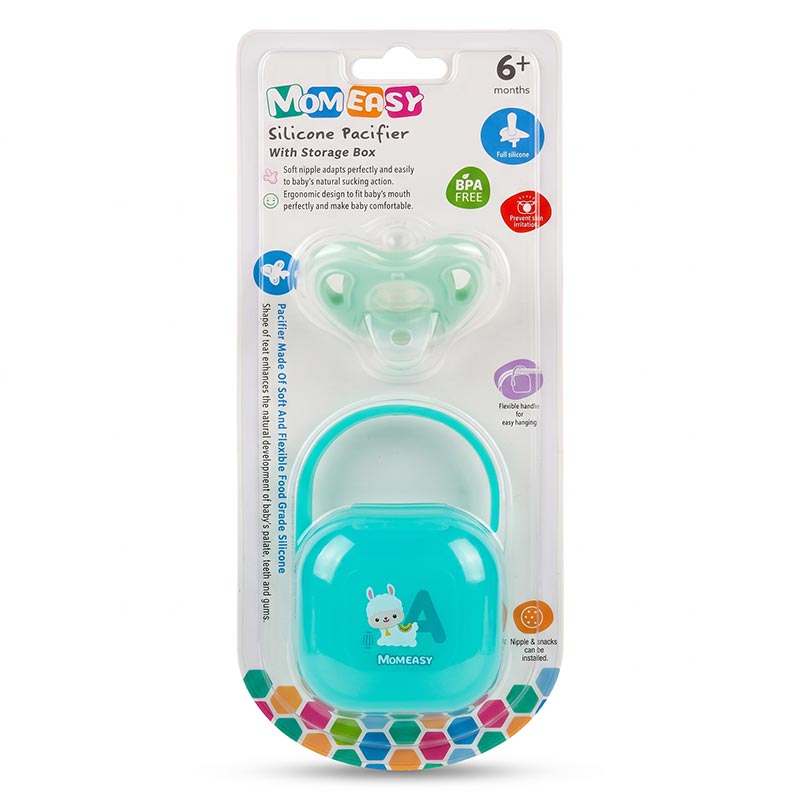Silicone Pacifier with Safety Box 6m+ view 2