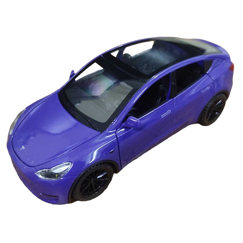 Tesla Model Y Diecast Car view 15